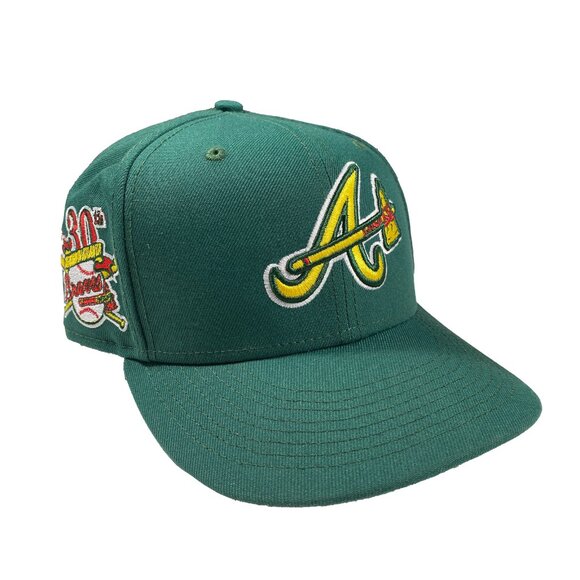 New Era Atlanta Braves 30th Anniversary Fitted Size 7 1/2 - Picture 1 of 7